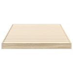 Casa si Gradina - Mobilier - Paturi si accesorii - Paturi - Cadru de pat de podea Sonoma 70 x 190 cm Lemn compozit - Infinity.ro