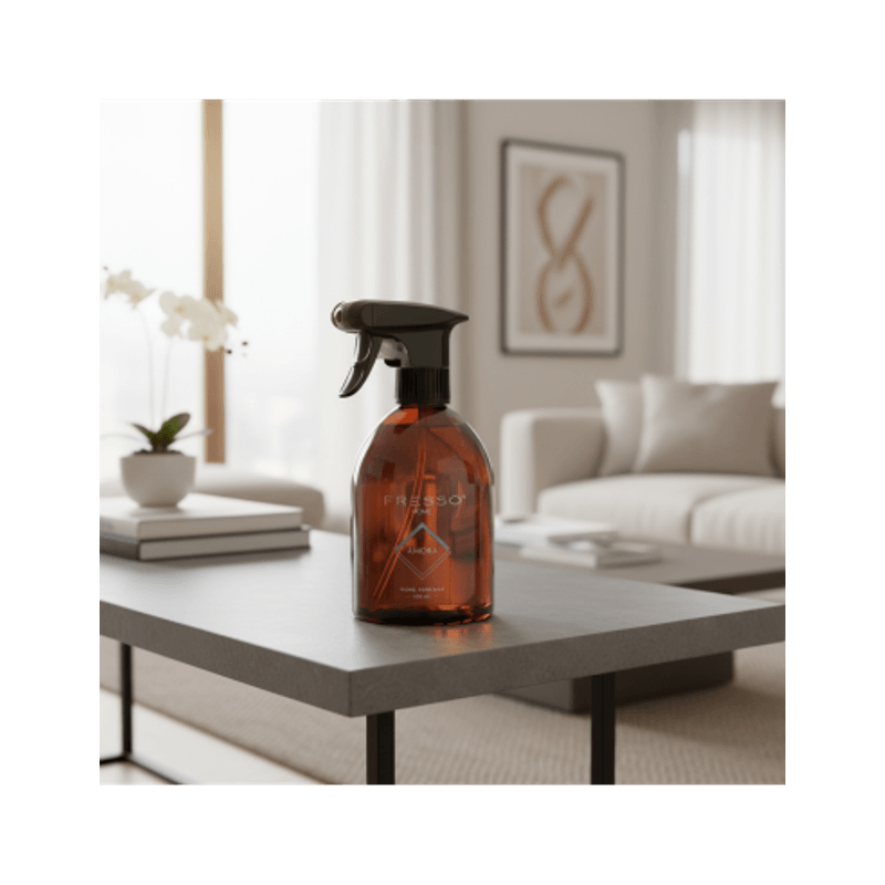 Casa si Gradina - Decoratiuni - Aromaterapie si lumanari - Odorizante camera - Parfum Premium de Camera, cu efect instantaneu si persistenta ridicata Fresso Home Spray Amora, 500ml - Infinity.ro