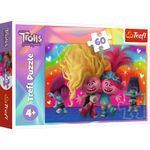 Jucarii, Copii si Bebe - Jucarii si jocuri - Jocuri si puzzle - Puzzle - Puzzle Trefl 60 piese Trolii Prietenosi - Infinity.ro