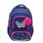 Carti si Birotica - Rechizite - Rucsacuri si genti scolare - Ghiozdan ergonomic, compartiment laptop, BUTTERFLY, 42x31x16 cm - Infinity.ro