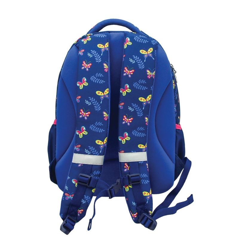 Carti si Birotica - Rechizite - Rucsacuri si genti scolare - Ghiozdan ergonomic, compartiment laptop, BUTTERFLY, 42x31x16 cm - Infinity.ro