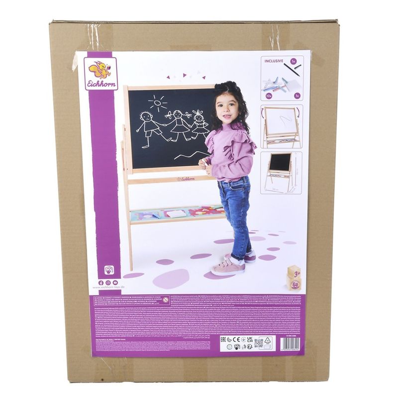 Jucarii, Copii si Bebe - Jucarii si jocuri - Jucarii & jocuri educative - Jocuri si jucarii educative - Tabla de Desen din Lemn - Infinity.ro