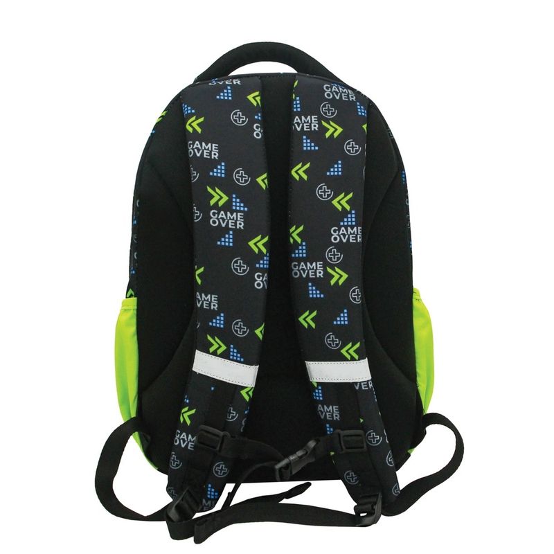 Carti si Birotica - Rechizite - Rucsacuri si genti scolare - Ghiozdan ergonomic, compartiment laptop, GAME OVER, 42x31x16 cm - Infinity.ro