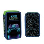 Carti si Birotica - Rechizite - Penare - Penar echipat, 2 fermoare, 29 piese, NEXT LEVEL - Infinity.ro