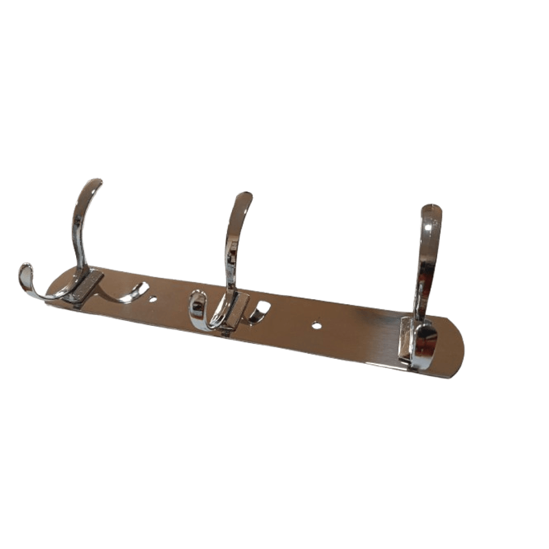 Casa si Gradina - Mobilier - Organizare si depozitare - Cuiere - Cuier 3 brate, 25 cm, cromat - Infinity.ro