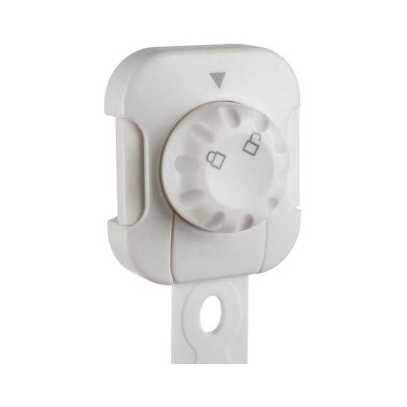 Casa si Gradina - Mobilier - Mobilier copii - Sisteme de siguranta - Set 6 sisteme de siguranta, multifunctionale reglabile, 23.3 cm, cu lacat - Infinity.ro