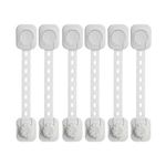 Casa si Gradina - Mobilier - Mobilier copii - Sisteme de siguranta - Set 6 sisteme de siguranta, multifunctionale reglabile, 23.3 cm, cu lacat - Infinity.ro