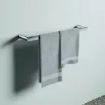 Casa si Gradina - Sanitare - Cazi si cabine de dus - Accesorii cada - Bara dubla portprosop Ideal Standard Atelier Conca crom lucios 60 cm - Infinity.ro