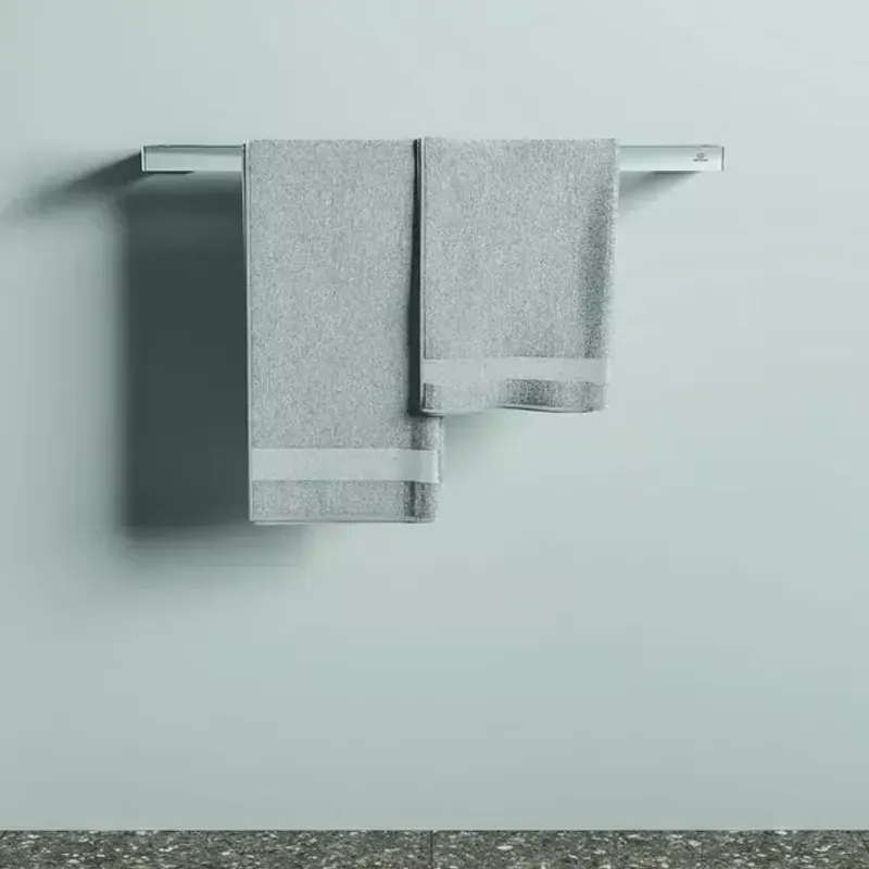Casa si Gradina - Sanitare - Cazi si cabine de dus - Accesorii cada - Bara dubla portprosop Ideal Standard Atelier Conca 60 cm crom lucios - Infinity.ro