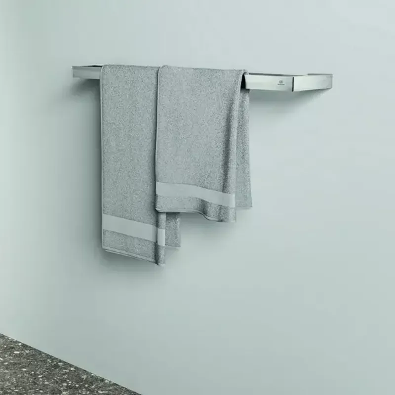 Casa si Gradina - Sanitare - Cazi si cabine de dus - Accesorii cada - Bara dubla portprosop Ideal Standard Atelier Conca 60 cm crom lucios - Infinity.ro