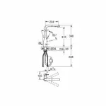 Casa si Gradina - Sanitare - Chiuveta bucatarie si accesorii - Baterii bucatarie - Baterie bucatarie cu dus extractabil Grohe Essence inalta crom lucios - Infinity.ro