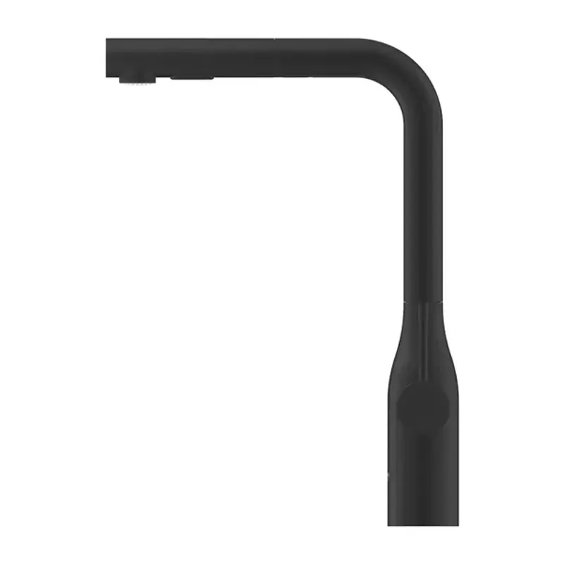 Casa si Gradina - Sanitare - Chiuveta bucatarie si accesorii - Baterii bucatarie - Baterie bucatarie cu dus extractibil Grohe Essence negru mat Phantom Black - Infinity.ro