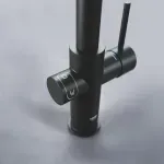 Casa si Gradina - Sanitare - Chiuveta bucatarie si accesorii - Baterii bucatarie - Baterie bucatarie Grohe Blue Home pipa tip L si Starter Kit negru mat - Infinity.ro