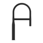 Casa si Gradina - Sanitare - Chiuveta bucatarie si accesorii - Baterii bucatarie - Baterie bucatarie cu pipa flexibila Grohe Essence negru mat Phantom Black - Infinity.ro