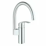 Casa si Gradina - Sanitare - Chiuveta bucatarie si accesorii - Baterii bucatarie - Baterie bucatarie Grohe Eurosmart New cu corp inalt crom lucios - Infinity.ro