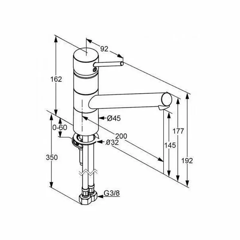 Casa si Gradina - Sanitare - Chiuveta bucatarie si accesorii - Baterii bucatarie - Baterie bucatarie Kludi Scope XL - Infinity.ro