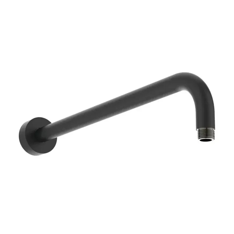 Casa si Gradina - Sanitare - Cazi si cabine de dus - Coloane si seturi de dus - Brat de dus negru mat Ideal Standard IdealRain 40 cm cu montare pe perete - Infinity.ro