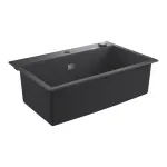 Casa si Gradina - Sanitare - Chiuveta bucatarie si accesorii - Chiuvete bucatarie - Chiuveta compozit Grohe K700 78x51.1 cm negru - Infinity.ro