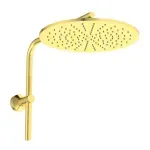 Casa si Gradina - Sanitare - Cazi si cabine de dus - Coloane si seturi de dus - Coloana de dus cu baterie termostatata auriu periat Ideal Standard Ceratherm T125 - Infinity.ro