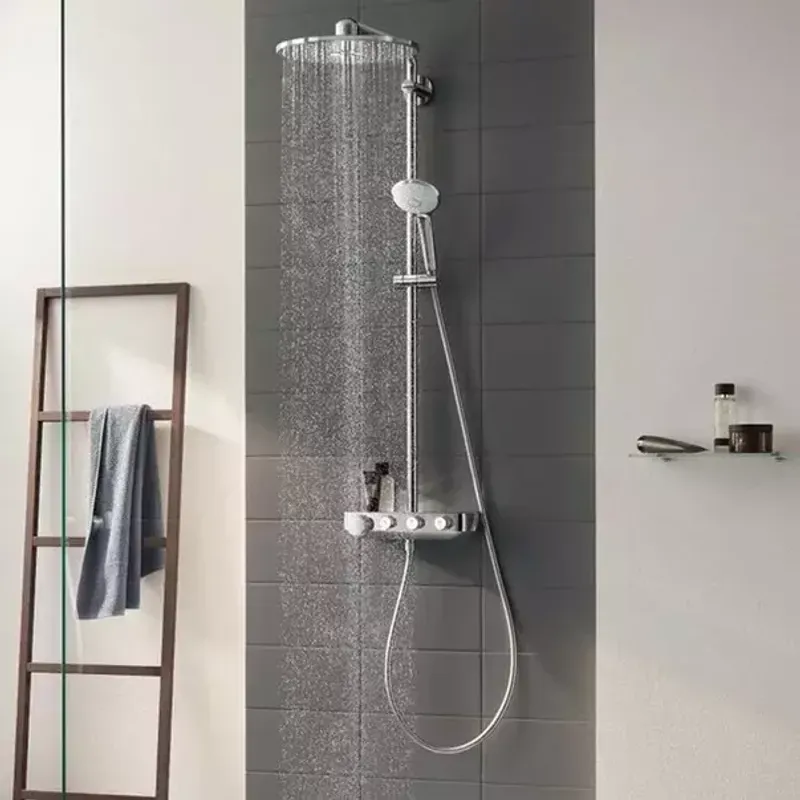 Casa si Gradina - Sanitare - Cazi si cabine de dus - Coloane si seturi de dus - Coloana de dus cu baterie termostatata Grohe Euphoria 310 Duo cu 3 functii - Infinity.ro