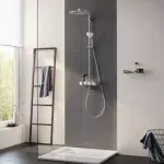 Casa si Gradina - Sanitare - Cazi si cabine de dus - Coloane si seturi de dus - Coloana de dus cu baterie termostatata Grohe Euphoria 310 Duo cu 3 functii - Infinity.ro