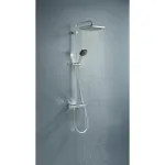 Casa si Gradina - Sanitare - Cazi si cabine de dus - Coloane si seturi de dus - Coloana de dus cu baterie termostatata Grohe Vitalio Start Cube 250 crom lucios - Infinity.ro