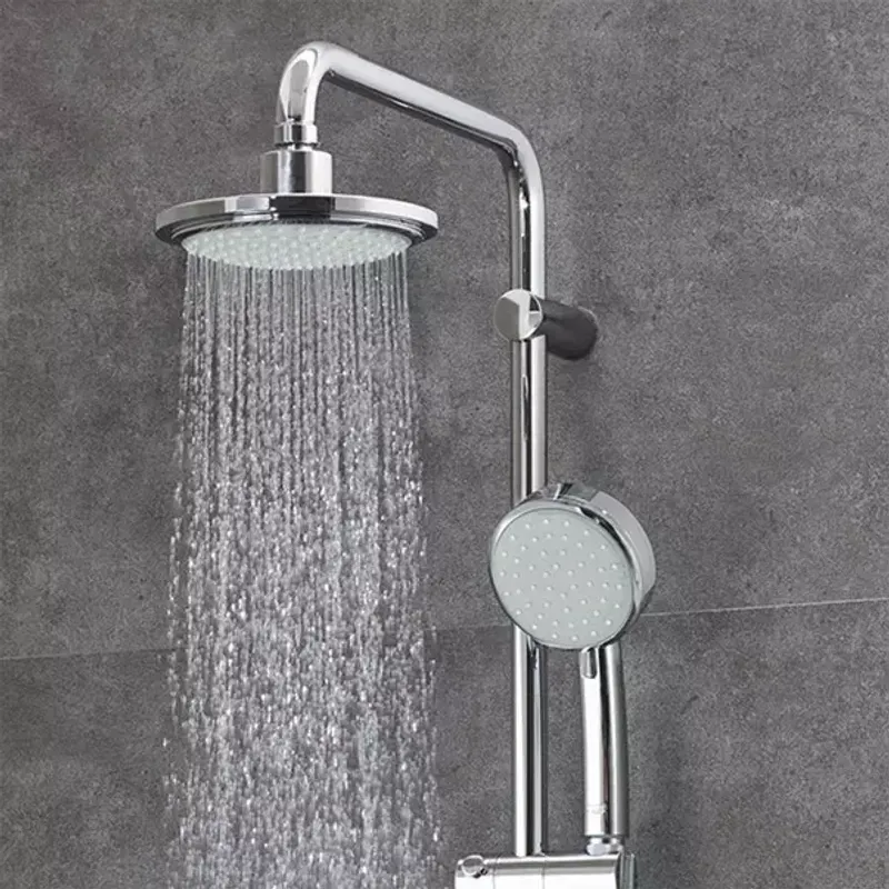 Casa si Gradina - Sanitare - Cazi si cabine de dus - Coloane si seturi de dus - Coloana de dus cu baterie termostatata Grohe Tempesta Cosmopolitan 160 - Infinity.ro