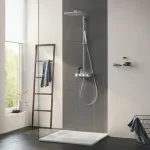 Casa si Gradina - Sanitare - Cazi si cabine de dus - Coloane si seturi de dus - Coloana de dus cu baterie termostatata Grohe Euphoria 310 Cube Duo cu 1 functie - Infinity.ro
