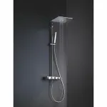 Casa si Gradina - Sanitare - Cazi si cabine de dus - Coloane si seturi de dus - Coloana de dus cu baterie termostatata Grohe Euphoria 310 Cube Duo cu 1 functie - Infinity.ro