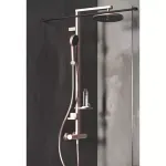 Casa si Gradina - Sanitare - Cazi si cabine de dus - Coloane si seturi de dus - Coloana de dus cu baterie termostatata rose mat Ideal Standard Alu+ - Infinity.ro