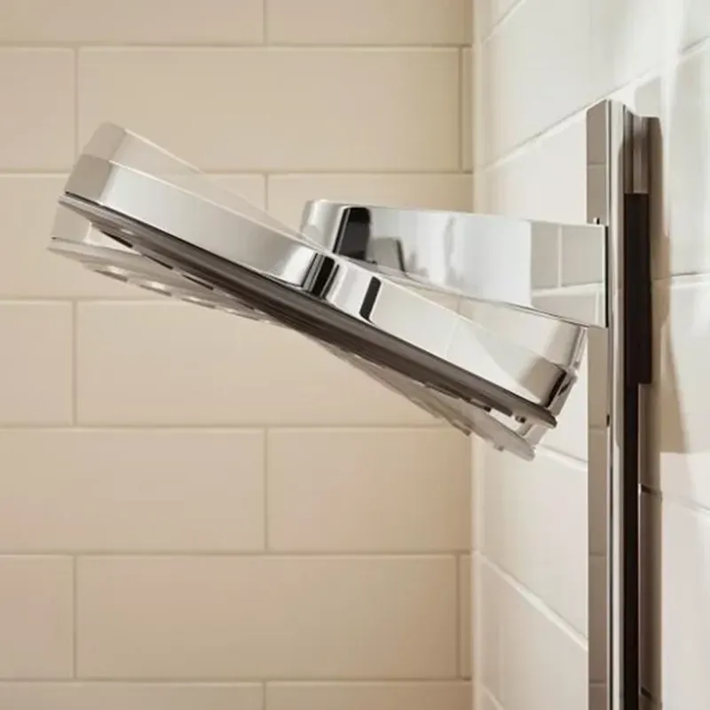 Casa si Gradina - Sanitare - Cazi si cabine de dus - Coloane si seturi de dus - Coloana de dus Hansgrohe Pulsify S 260 crom cu termostat ShowerTablet Select 400 - Infinity.ro