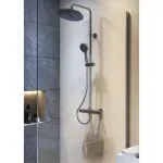 Casa si Gradina - Sanitare - Cazi si cabine de dus - Coloane si seturi de dus - Coloana de dus termostatata crom Ideal Standard Ceratherm T25+ - Infinity.ro