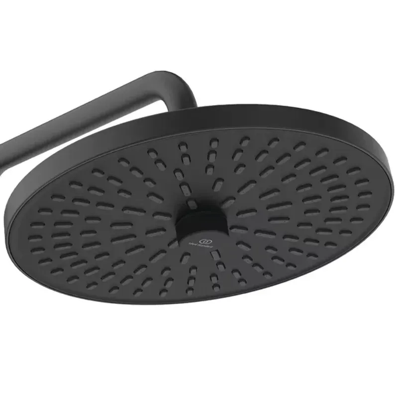Casa si Gradina - Sanitare - Cazi si cabine de dus - Coloane si seturi de dus - Coloana de dus termostatata negru mat Ideal Standard Ceratherm T25+ - Infinity.ro