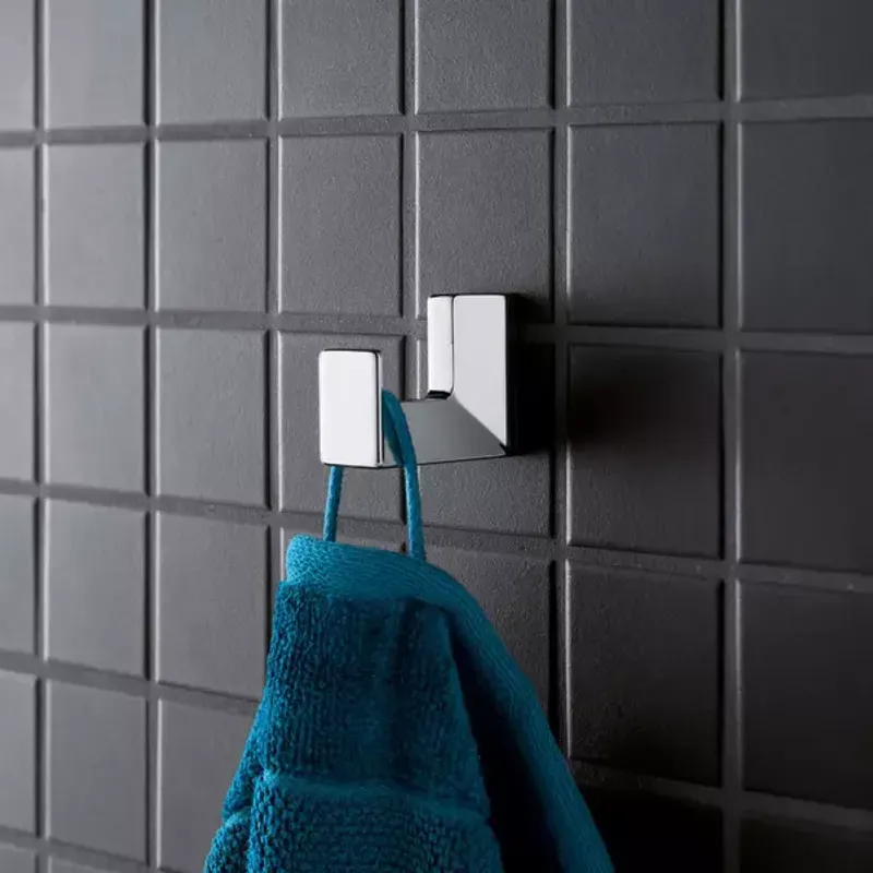 Casa si Gradina - Sanitare - Cazi si cabine de dus - Accesorii cada - Cuier simplu Grohe Selection Cube crom lucios - Infinity.ro