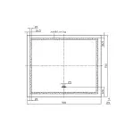 Casa si Gradina - Mobilier - Mobilier baie - Oglinzi baie - Oglinda cu iluminare si dezaburire Fluminia Ando 90 cm - Infinity.ro