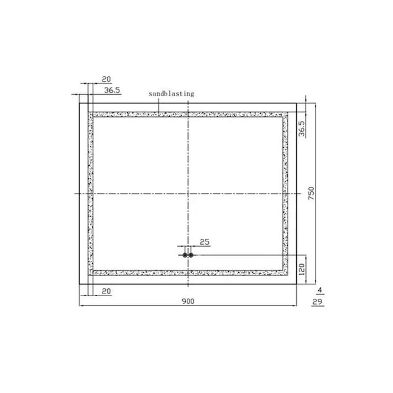 Casa si Gradina - Mobilier - Mobilier baie - Oglinzi baie - Oglinda cu iluminare si dezaburire Fluminia Ando 90 cm - Infinity.ro