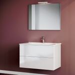 Casa si Gradina - Mobilier - Mobilier baie - Oglinzi baie - Oglinda dreptunghiulara Fluminia, Joly, 80 x h60 cm, montaj reversibil - Infinity.ro