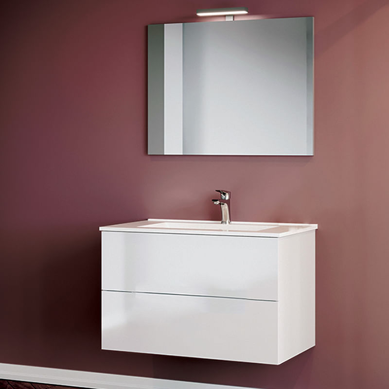 Casa si Gradina - Mobilier - Mobilier baie - Oglinzi baie - Oglinda dreptunghiulara Fluminia, Joly, 80 x h60 cm, montaj reversibil - Infinity.ro