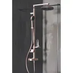 Casa si Gradina - Sanitare - Cazi si cabine de dus - Coloane si seturi de dus - Palarie de dus rotunda din aluminiu Ideal Standard Alu+ rose mat 2 functii - Infinity.ro