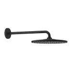 Casa si Gradina - Sanitare - Cazi si cabine de dus - Coloane si seturi de dus - Palarie si brat de dus Grohe Rainshower Mono 310 negru mat 1 functie - Infinity.ro