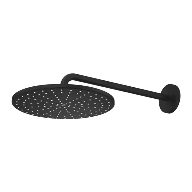 Casa si Gradina - Sanitare - Cazi si cabine de dus - Coloane si seturi de dus - Palarie si brat de dus Grohe Rainshower Mono 310 negru mat 1 functie - Infinity.ro