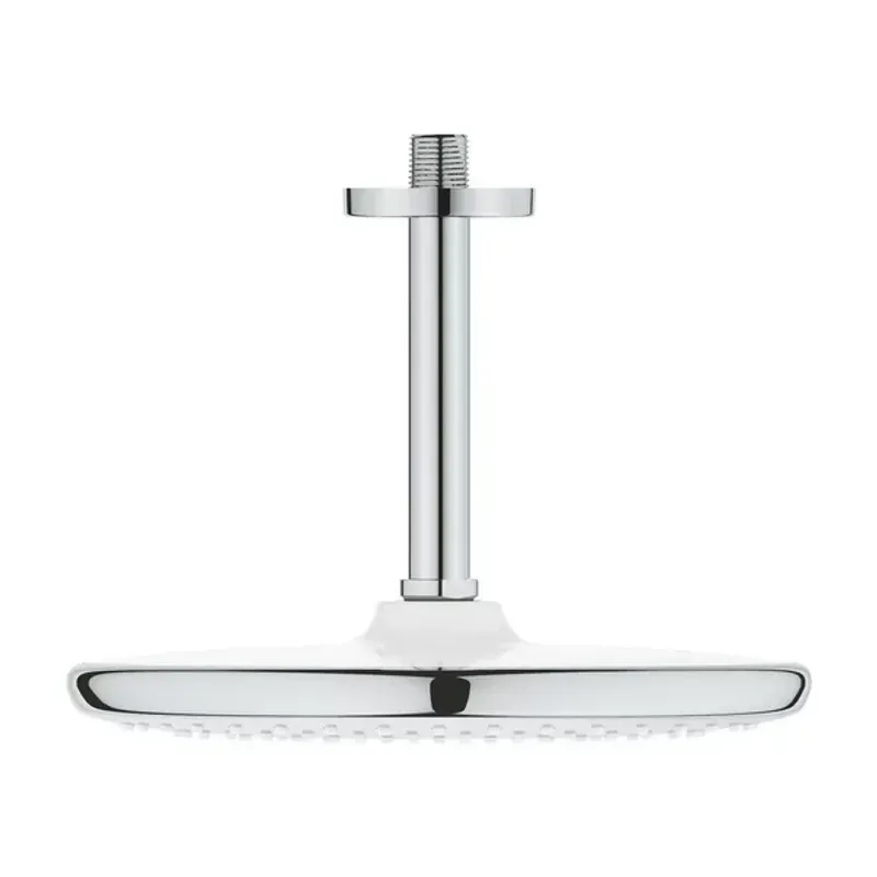 Casa si Gradina - Sanitare - Cazi si cabine de dus - Coloane si seturi de dus - Palarie si brat de dus crom Grohe Tempesta 250 rotunda - Infinity.ro