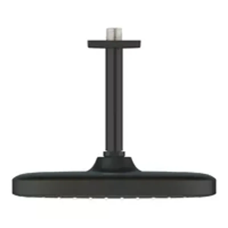 Casa si Gradina - Sanitare - Cazi si cabine de dus - Coloane si seturi de dus - Palarie si brat de dus negru mat Grohe Tempesta 250 Cube patrata - Infinity.ro