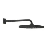 Casa si Gradina - Sanitare - Cazi si cabine de dus - Coloane si seturi de dus - Palarie si brat de dus negru mat Grohe Tempesta 250 Cube patrata - Infinity.ro