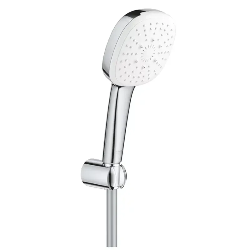 Casa si Gradina - Sanitare - Cazi si cabine de dus - Coloane si seturi de dus - Set de dus Grohe Tempesta Cube 110 cu porter si 3 functii - Infinity.ro