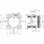 Casa si Gradina - Sanitare - Cazi si cabine de dus - Coloane si seturi de dus - Sistem de dus Ideal Standard Ceratherm 100 termostatic - Infinity.ro