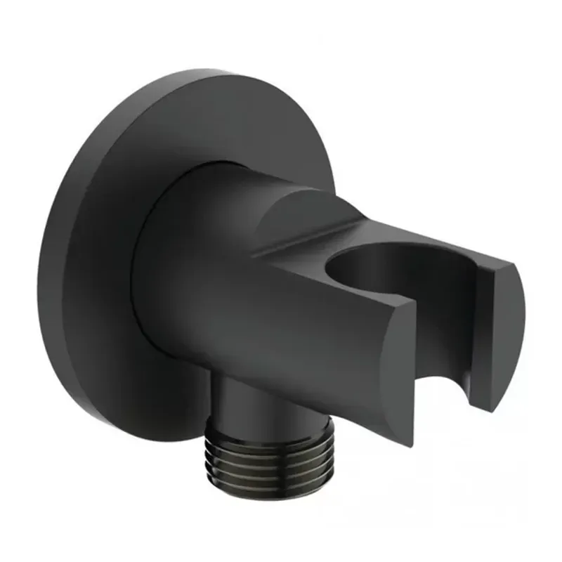 Casa si Gradina - Sanitare - Cazi si cabine de dus - Coloane si seturi de dus - Sistem de dus incastrat Ideal Standard Ceratherm T100 negru mat - Infinity.ro