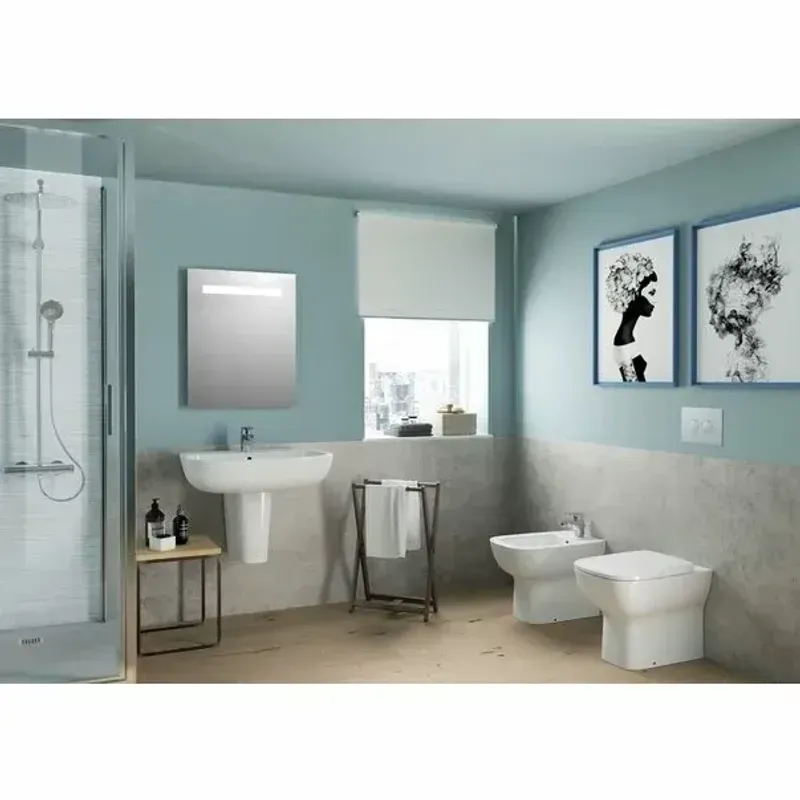 Casa si Gradina - Mobilier - Mobilier baie - Oglinzi baie - Oglinda cu iluminare si dezaburire Ideal Standard Mirror&Light 70x70 cm - Infinity.ro
