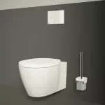 Casa si Gradina - Sanitare - Cazi si cabine de dus - Accesorii cada - Perie WC sticla mata Ideal Standard IOM - Infinity.ro