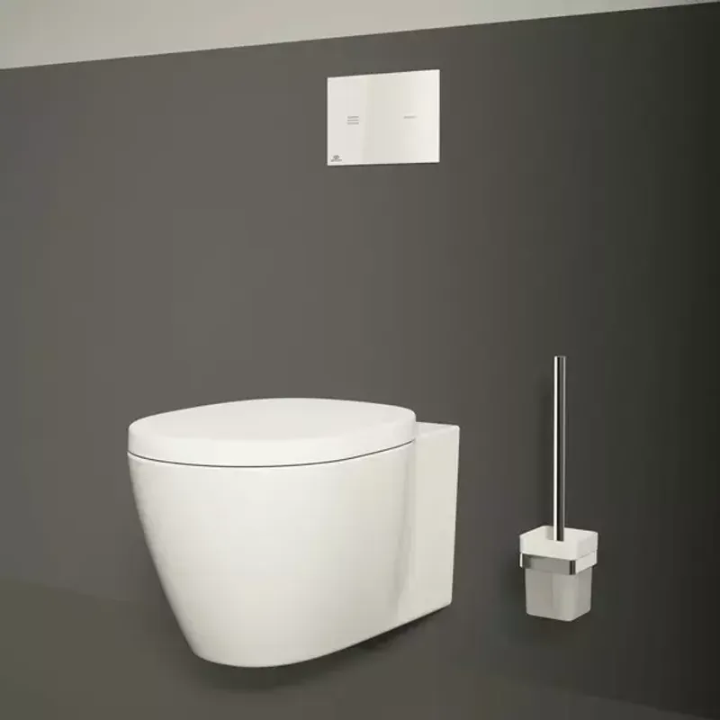 Casa si Gradina - Sanitare - Cazi si cabine de dus - Accesorii cada - Perie WC sticla mata Ideal Standard IOM - Infinity.ro